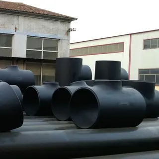 A234 WP9 CL1 Reducing Tee ASME B16.9 20 x 8 Inch SCH 40 x SCH STD