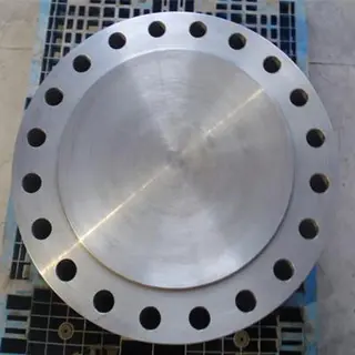 A350 LF2 CL1 Blind Flange 12 Inch CL150 Raised Face Black