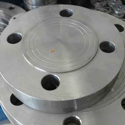 A105 Plate Flange DN50 PN40 Forged Black Painting/Oiled