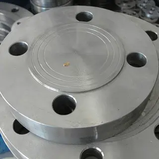 A105 Plate Flange DN50 PN40 Forged Black Painting/Oiled