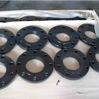 ASME B16.5 CS SO RF Flange ASTM A105 2 Inch 150# Black