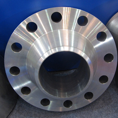 A694 F70 Weld Neck Flange Stainless 6 Inch SCH XS Class 600 RTJ Black