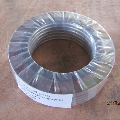 8 Inch Spiral Wound Gasket CS Outer Ring 150 LB THK 3.2mm Galvanized