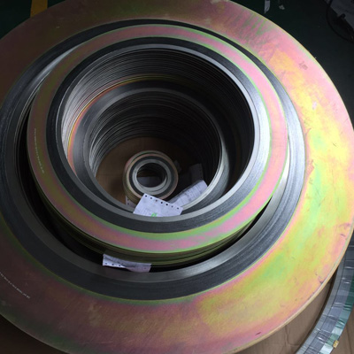 DN400 Spiral Wound Gasket CS Outer SS304 Inner Ring Filler Graphite