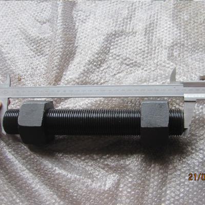 ASTM A193 Gr.B7 Stud Bolt with A194 Gr.2H Nuts 2 Inch 75mm