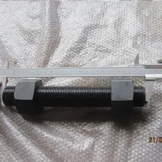 ASTM A193 Gr.B7 Stud Bolt with A194 Gr.2H Nuts 2 Inch 75mm