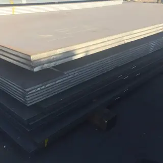 S355NL Carbon Steel Plate EN10025 80mm x 2400mm x 8003mm Painting