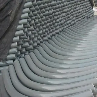 ASTM A234 WP9 Alloy Steel Bend 5 Inch 6.55mm SR 180° Hot Rolled