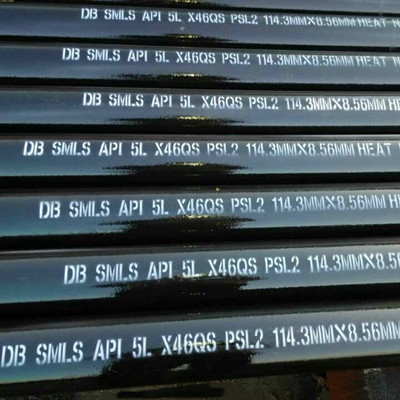 4 INCH SCH80 CARBON STEEL PIPE API 5L X46QS PSL2 ASME B36.10