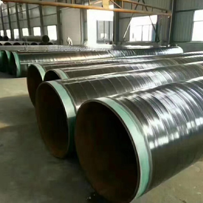 API 5L X52 3LPE Coating SSAW Pipe DIN 30670 1300mm OD x 9.53mm