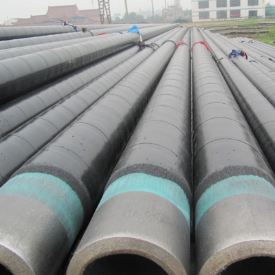 DIN 30678 3LPP Coated Steel Pipe API 5L X65 PSL1 DN350 11.9 MM SMLS