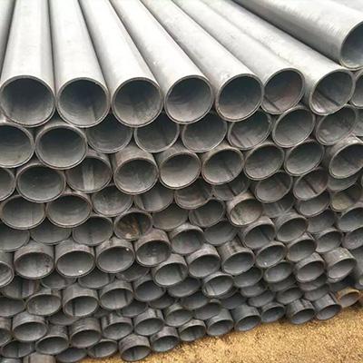 ERW Steel SMLS Pipe ASTM A53 GR.B 24 Inch SCH 40 BE Black Coating