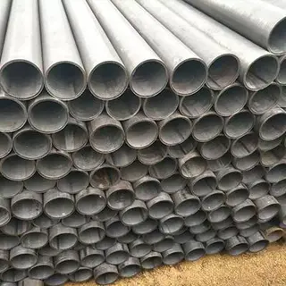ERW Steel SMLS Pipe ASTM A53 GR.B 24 Inch SCH 40 BE Black Coating