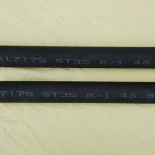 DIN17175 Carbon SMLS Tube 1 Inch SCH40 BE/PE End ST52
