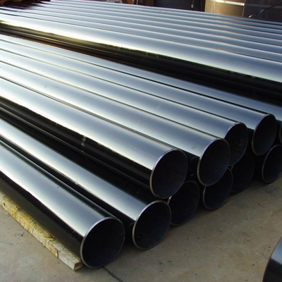 SCH 80 Seamless Steel Pipe ASTM A53 Gr.B ANSI B36.10M 14 Inch Black - Derbo