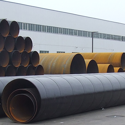 API 5L Gr.B Spiral Welded Carbon Steel Pipe, 2.5M 6M PE