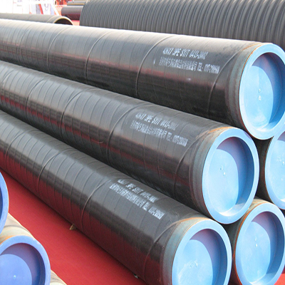 API 5L X70 3LPE Lined Pipe, 24 Inch, SCH STD, Black
