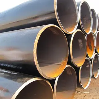 ASME B36.10 LSAW Pipe API 5L X42 16 Inch SCH80 Black