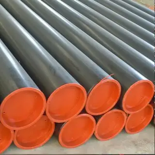 ASME B36.10 LTCS Steel Pipe A333 Gr.6 6 Inch SCH40 Black
