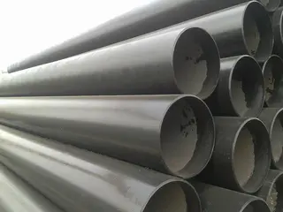 ASME B36.10 Carbon ERW Pipe EN10217 8 Inch SCH40 Black