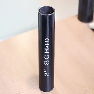 Cold Drawn Carbon Steel Pipe ASTM A106 Gr.B 2 Inch SCH 40 Painting