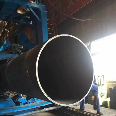 S235JRH EN 10217-1 Spiral Welded Steel Pipes Beveled End