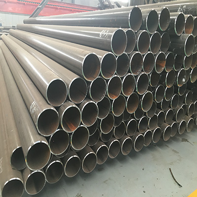API 5L Gr.B PSL1 ERW Carbon Pipe 12 Inch SCH 20 Oil Coating