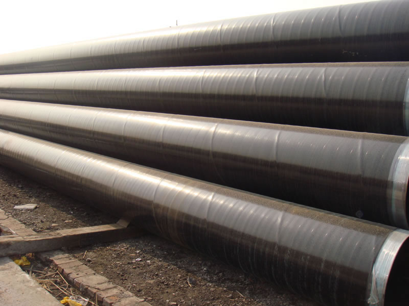 API 5L X 65 Coating Steel Pipe 20 Inch WT 16.3mm SSAW BE