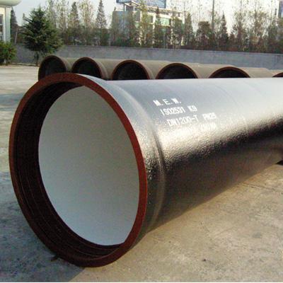 ISO2531 Cast Iron Pipe K9 DN400 Cement Coat