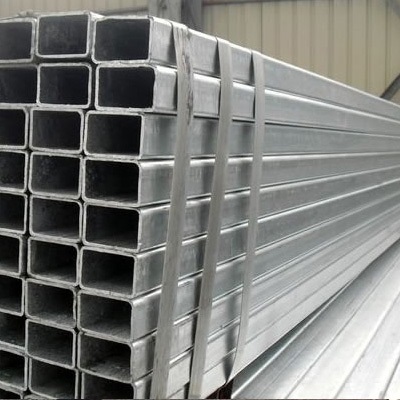 BS1387 Galvanized Square Pipe 2 Inch WT 1.6mm BE/PE Ends