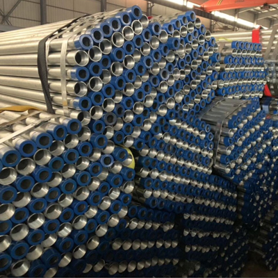 St37 ERW Galvanized Steel Pipe BS1387 DN40 x 4mm Hot Rolled