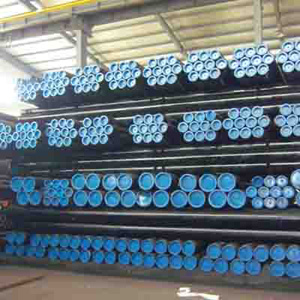 ASTM A333 GR.4 SMLS Pipe, SCH 40, 2 Inch, 12M, Black Coating