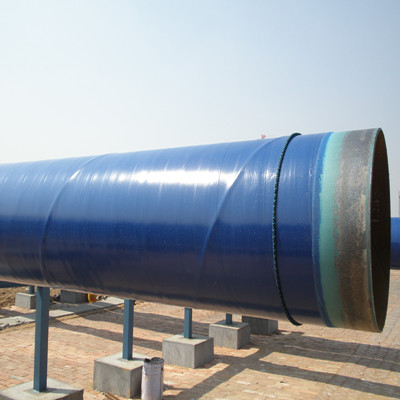 API 5L Gr.B PSL 1 SAW Spiral Pipe 24 Inch SCH 10 Black