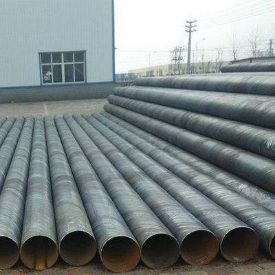 Two possibilities of surface defect from spiral steel pipe