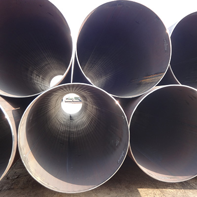 Black Coated LSAW Pipe API 5L Gr B 762 MM x 9.53 MM Beveled Ends