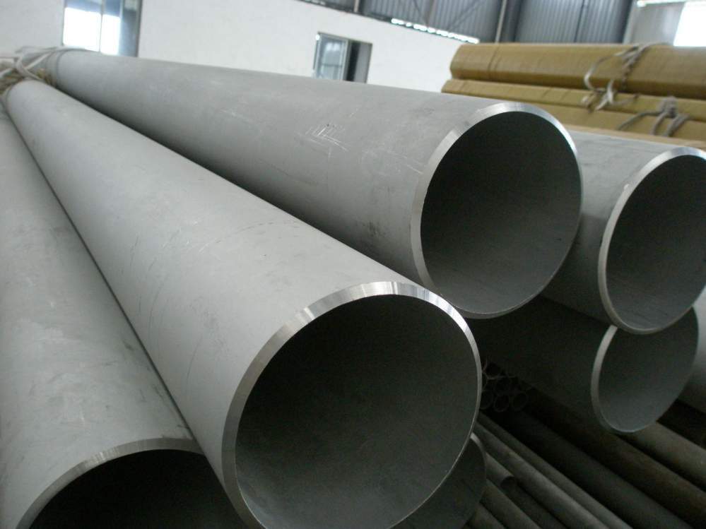 Longitudinally welded Stainless Steel Pipe Dia = 920mm, Wall thickness = 7 mm, Steel type: X10CrNiTi18-10 (AISI 321)