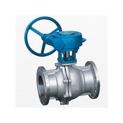 A216 WCB Worm Operated Ball Valve, 800#, 8 Inch, API 608