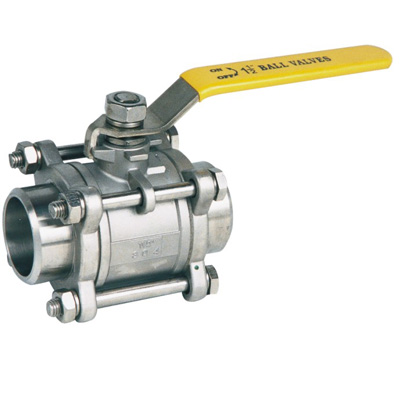 ASTM A351 CF8M Ball Valve, 1 1/2 Inch, 150LB, API 608