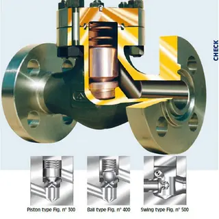 ASTM A105 Swing Check Valve, 3/4 Inch, 800LB, BS 1868