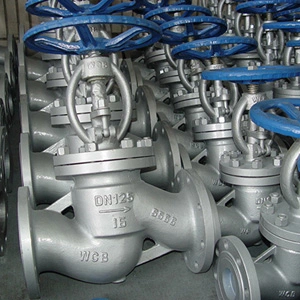 ASTM A216 WCB Globe Valve, DN125, PN15, API 600, RF