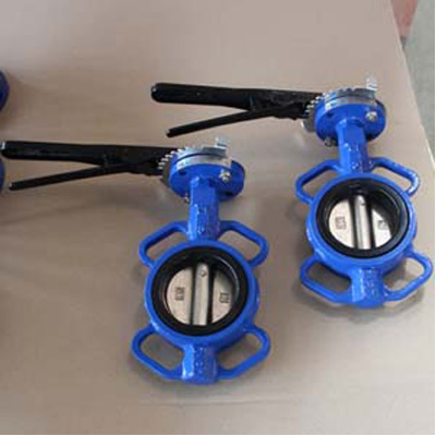 Grey Cast Iron Butterfly Valve, 2 Inch, 150 LB, Lever