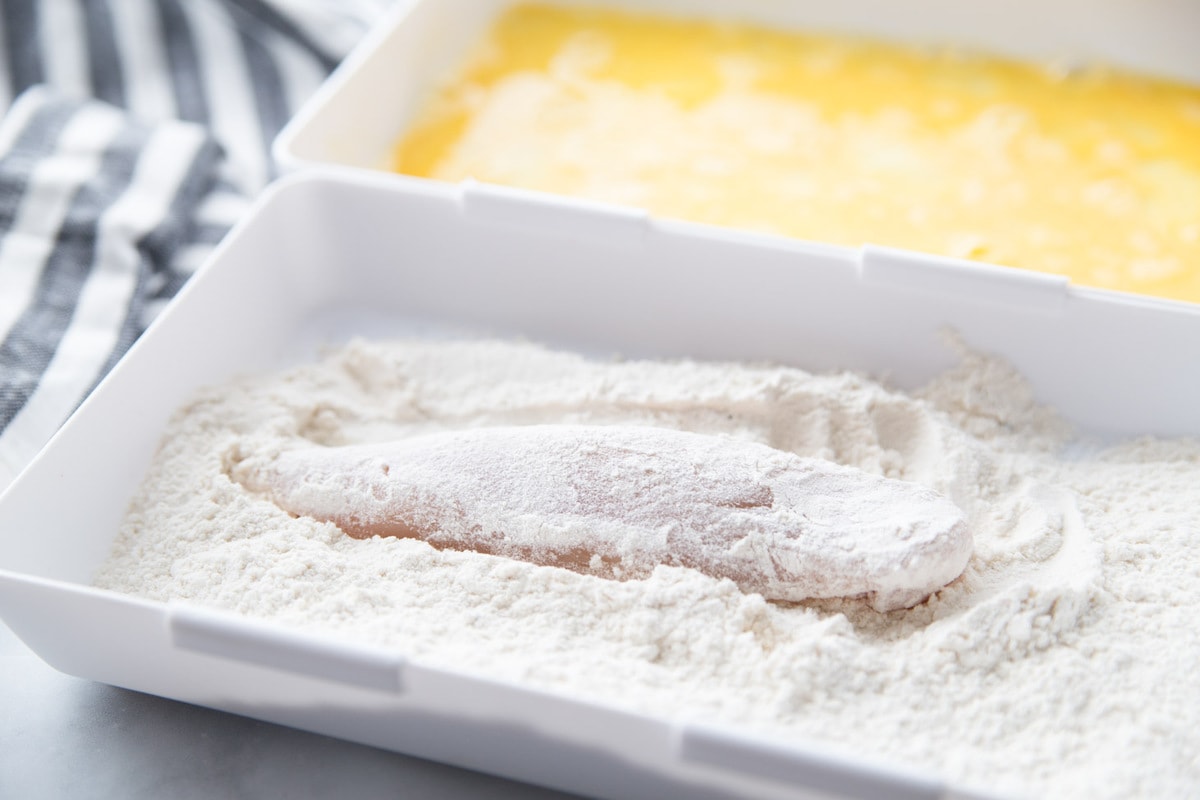 Coat the Meat in the Flour