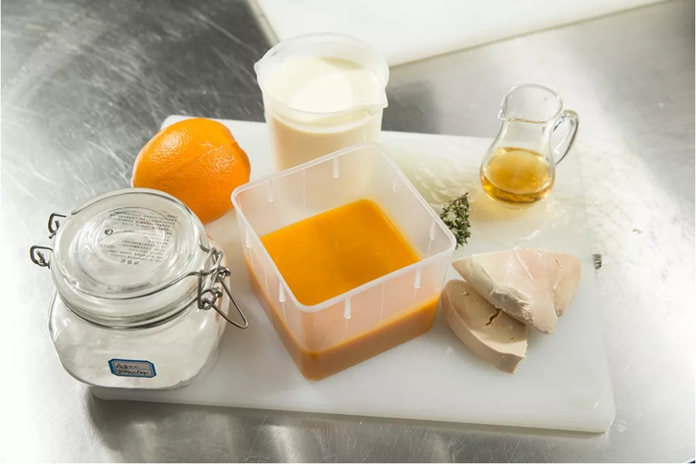 Ingredients of Foie Gras Mousse