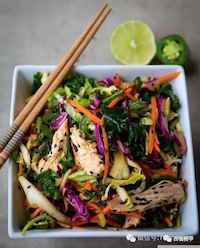 Spicy Chicken Salad with Asian Style
