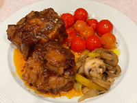 Stewed Oxtail with Red Wine