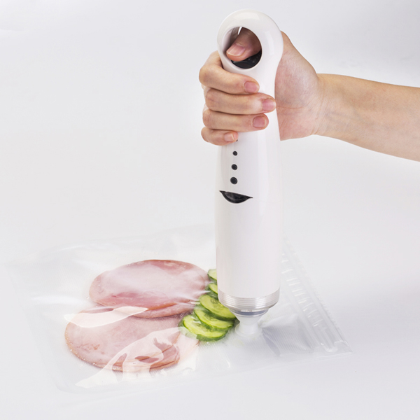 Compact Handy Vacuum Sealer, 2 x AA 1.5V, USB Charging