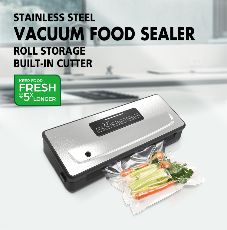 Vacuum Sealer with Builtin Roll Storage Chamber V3530 Yeasincere
