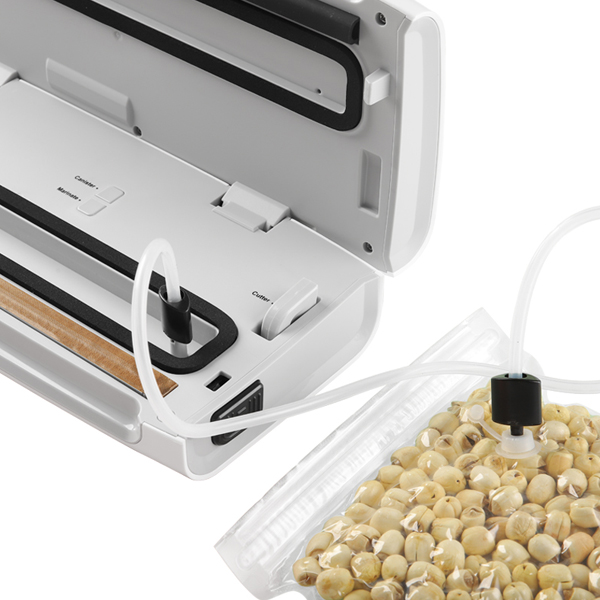 Household Food Vacuum Sealer with Accessory Hose