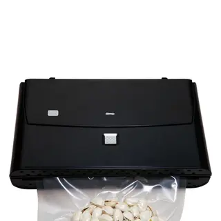 22cm Compact Vacuum Sealer for Home Use, VS66 Black
