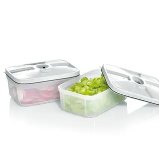 Smell Proof Vacuum Container, PP Plastic, 0.75L, 1.5L
